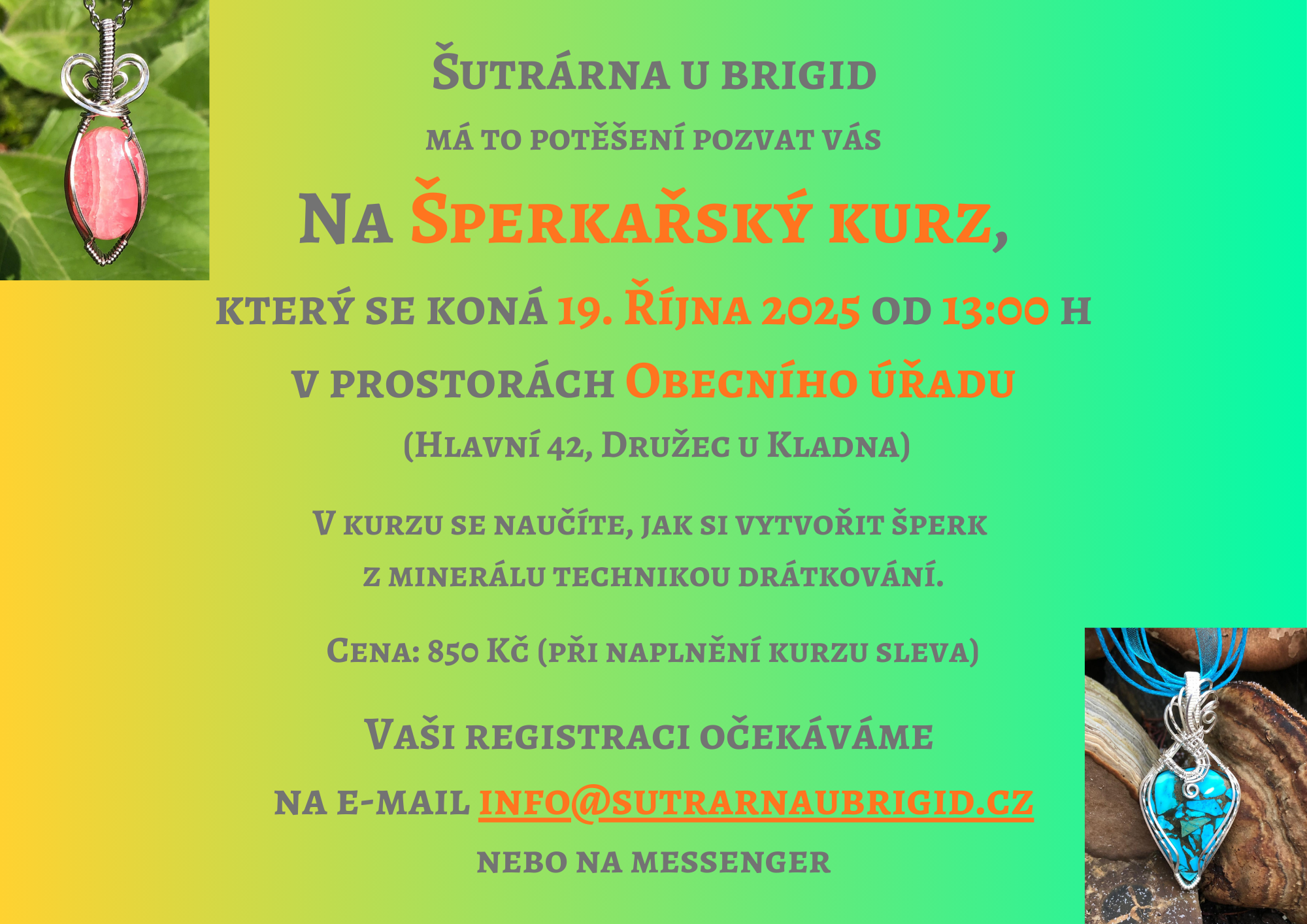 Leták na kurz Družec I (A4 (na šířku))